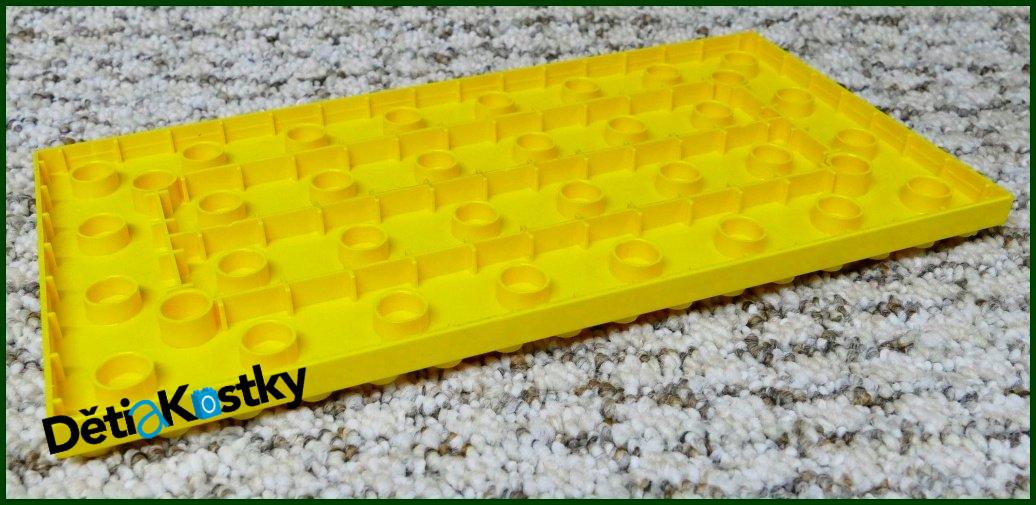 Lego® Duplo® Podložka/Deska 8x16 Žlutá