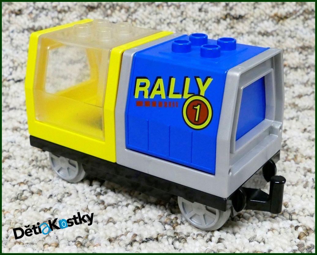 Lego® Duplo® Vagon - Kontejnery Výklopné Prosklený/Rally