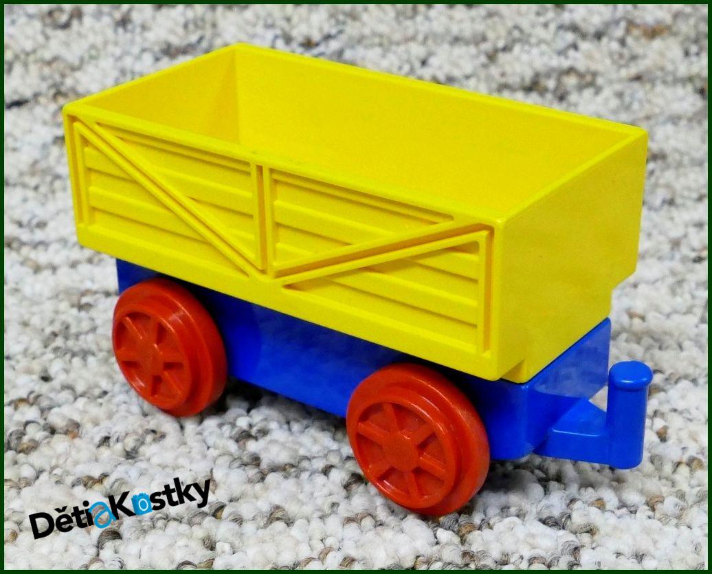 Lego® Duplo® Vagon Malý Modrý - Žlutá Korba