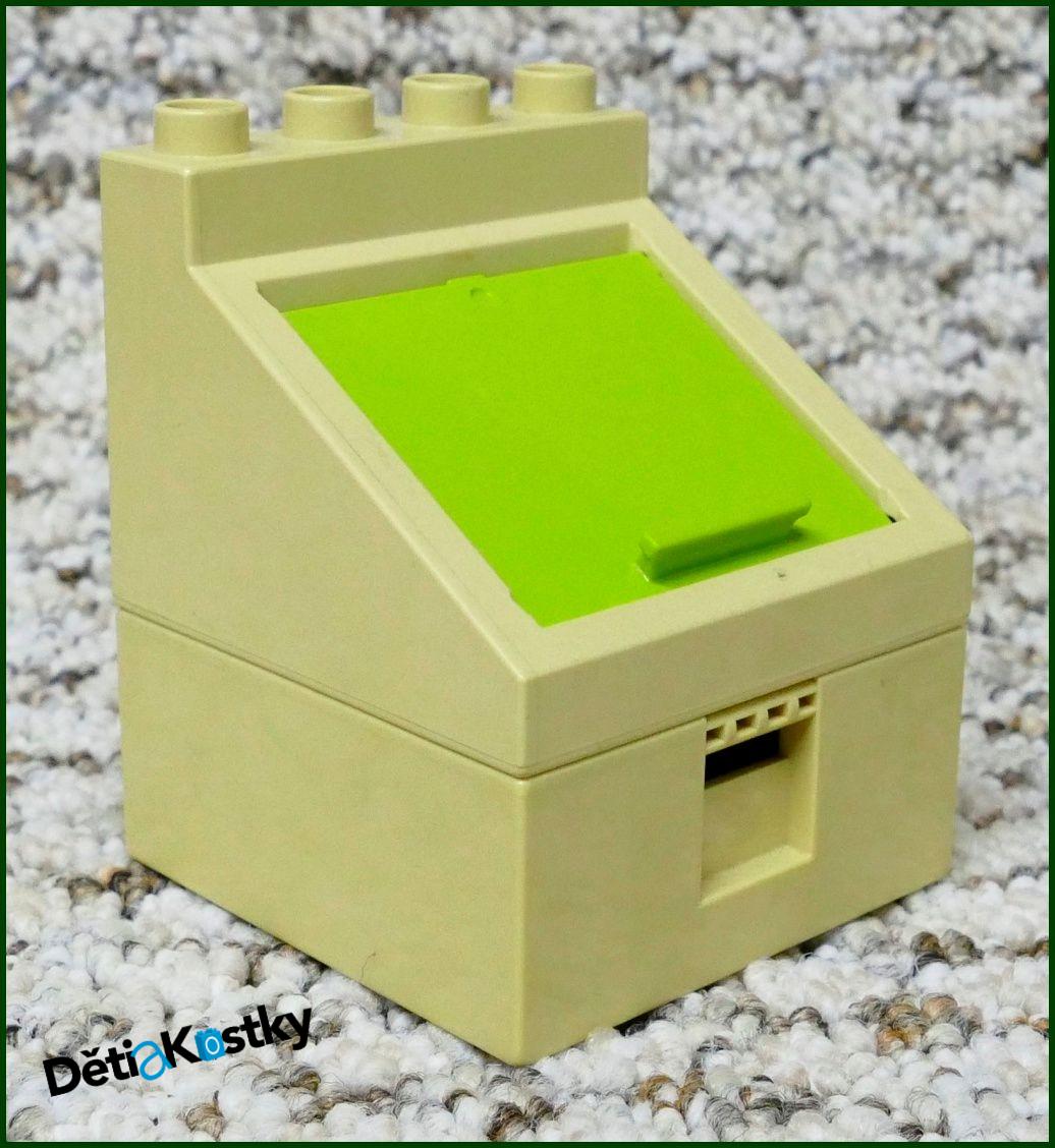 Lego® Duplo® Bořek Stavitel Kontejner (Limetka Víko)