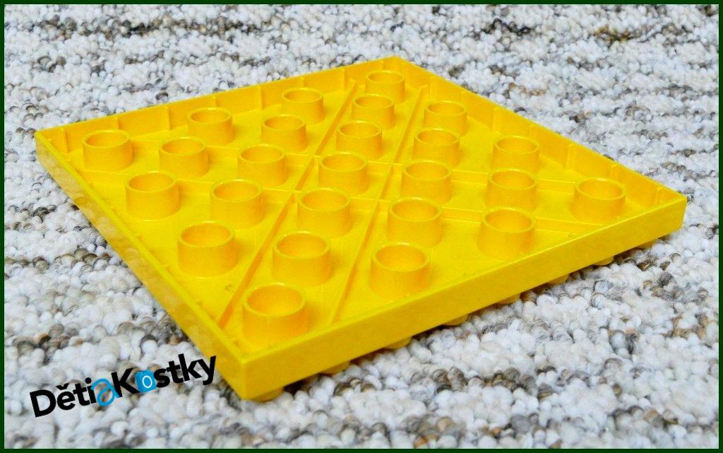 Lego® Duplo® Podložka/Deska 8x8 Oranžová