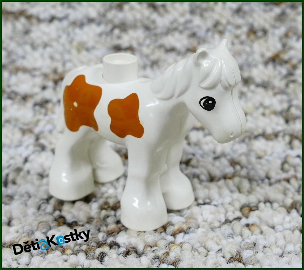 Lego® Duplo® Poník Strakatý Bílý