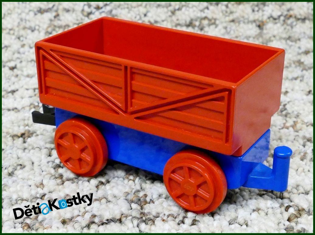 Lego® Duplo® Vagon Malý Modrý - Červená Korba