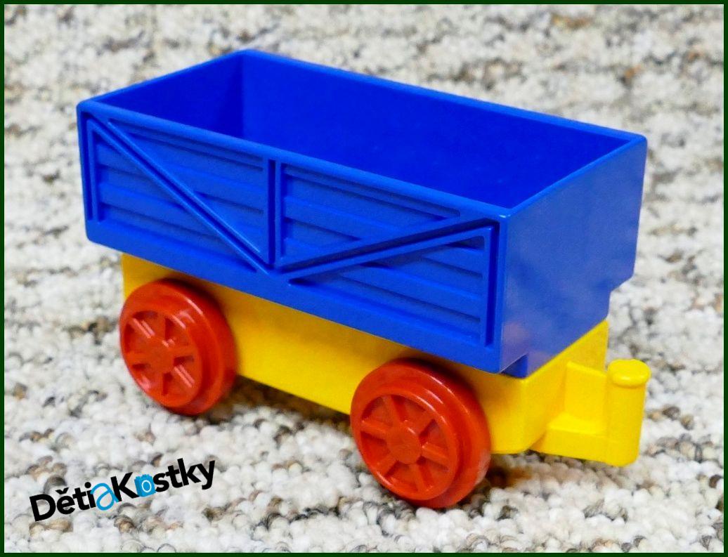 Lego® Duplo® Vagon Malý Oranžový - Modrá Korba