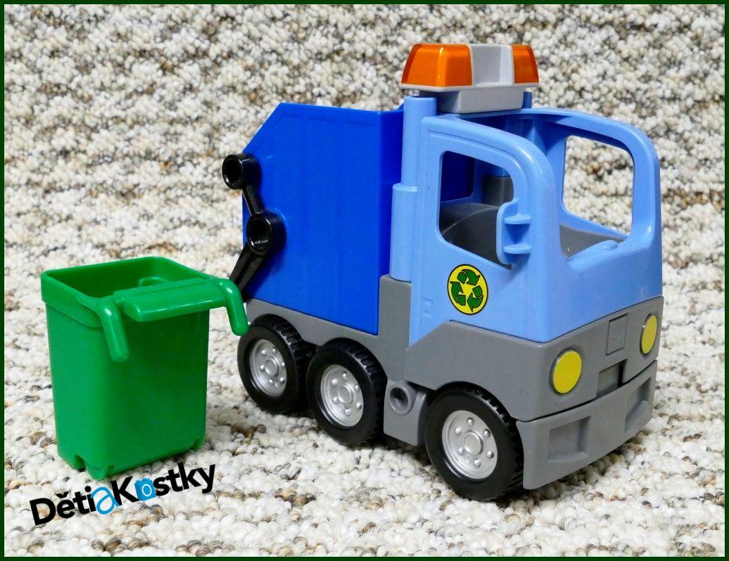 Lego® Duplo® Popelářské Auto Modré