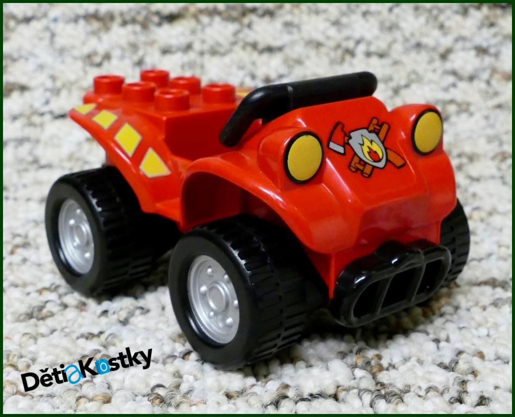 Lego® Duplo® Čtyřkolka Terénní Hasičská