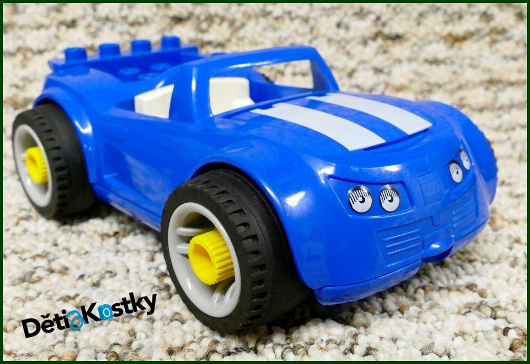 Lego® Duplo® Toolo Auto Modré s Kapotou
