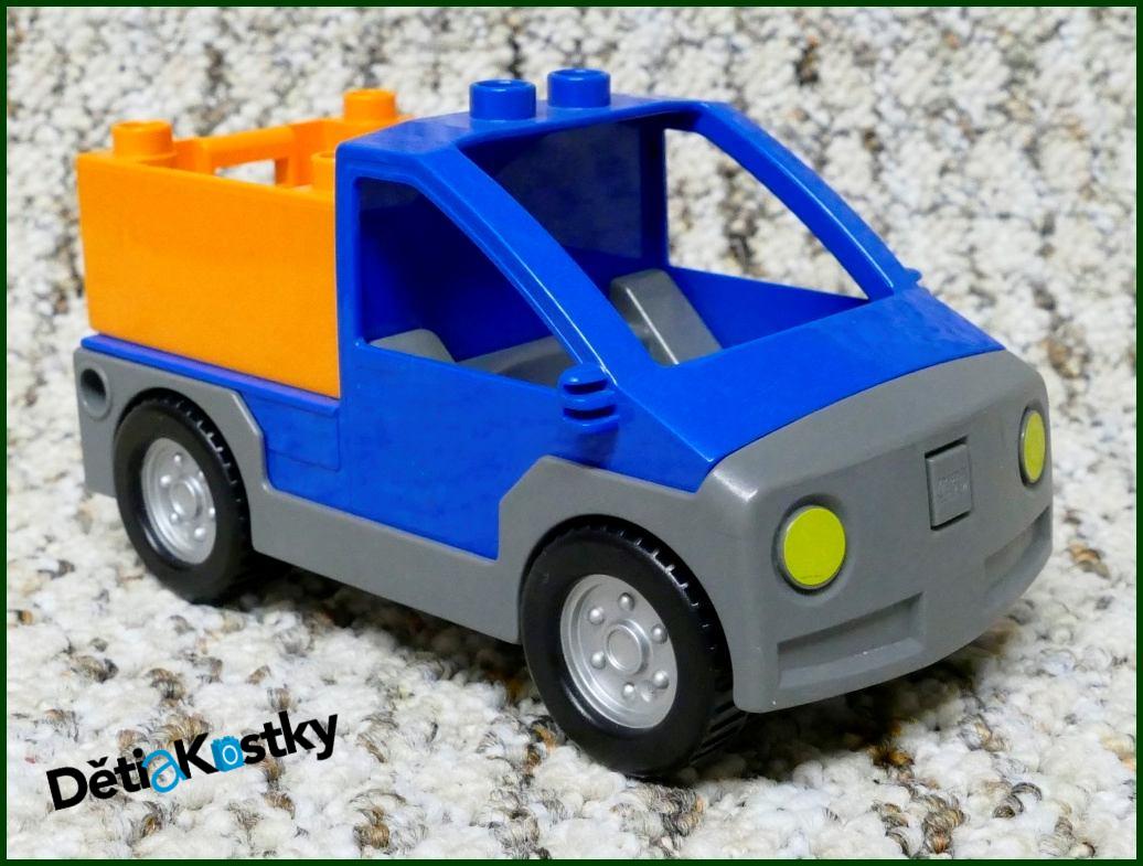 Lego® Duplo® Servisní Pickup Modrý s Kontejnerem