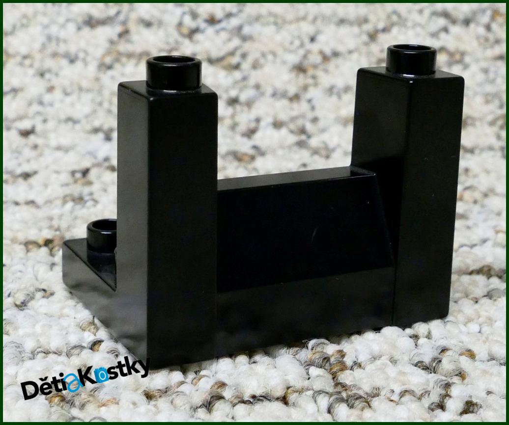 Lego® Duplo® Hradba Horní Díl - Černá