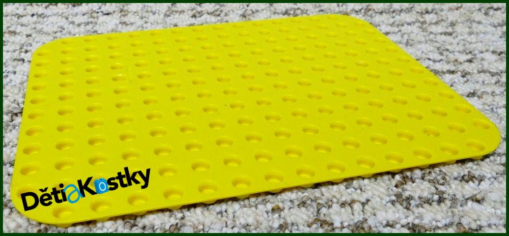 Lego® Duplo® Podložka/Deska 12x16 Žlutá
