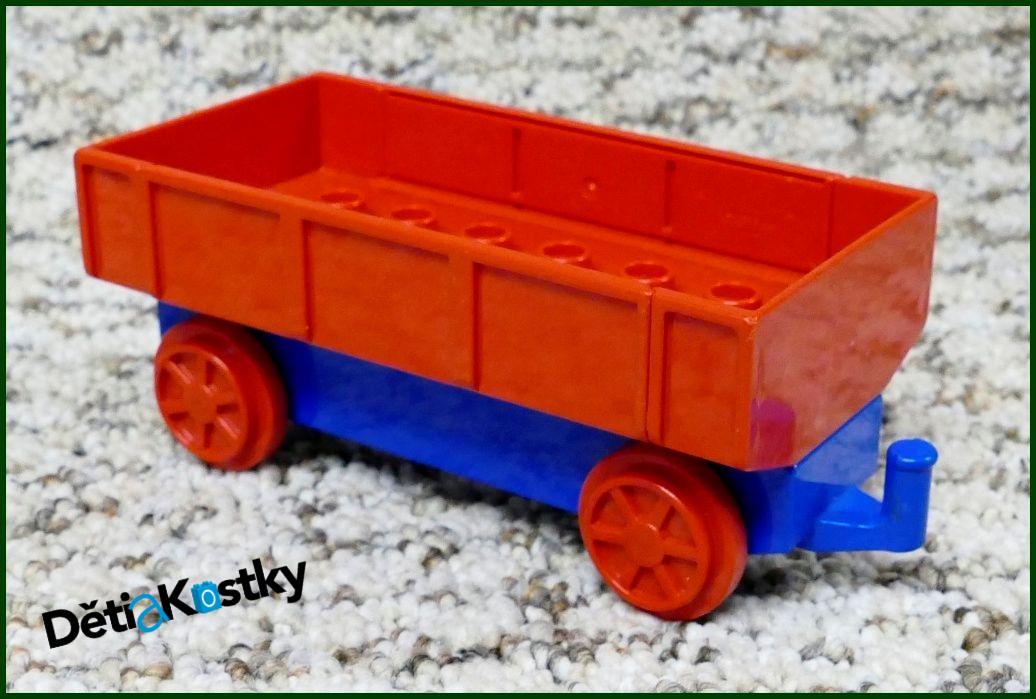 Lego® Duplo® Vagon s Korbou Dlouhý Červený