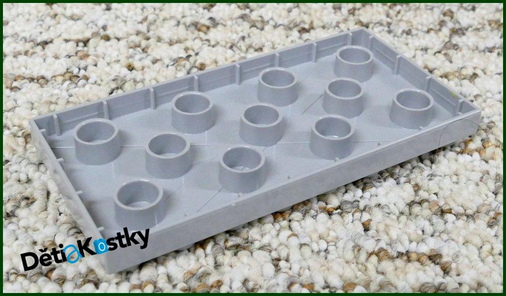 Lego® Duplo® Podložka/Destička 4x8 Světle Šedá