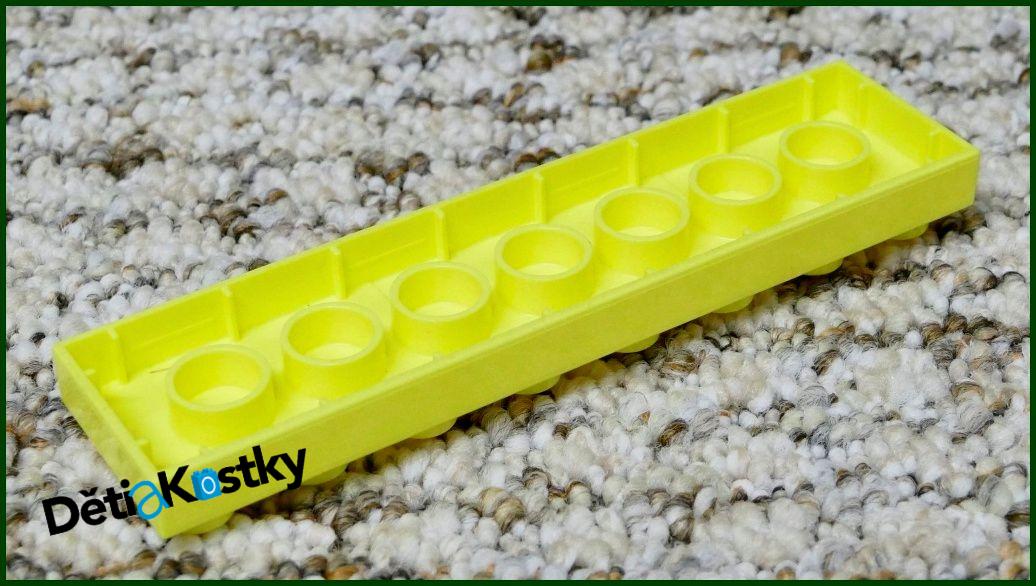 Lego® Duplo® Podložka/Destička 2x8 Světle Žlutá