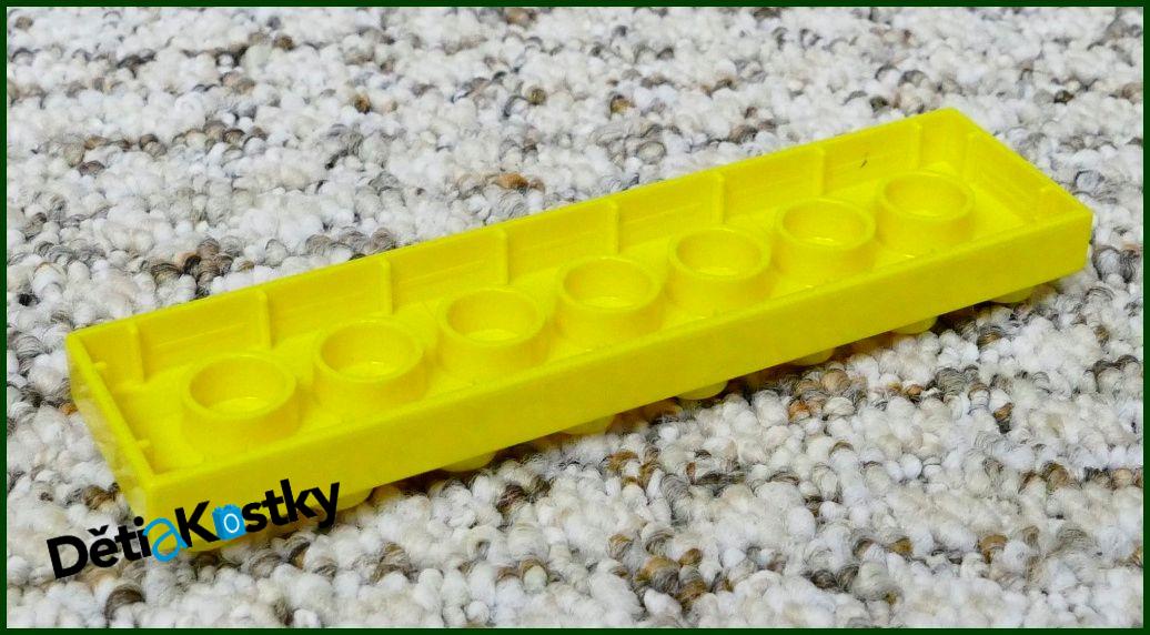 Lego Duplo ® Podložka/Destička 2x8 Žlutá