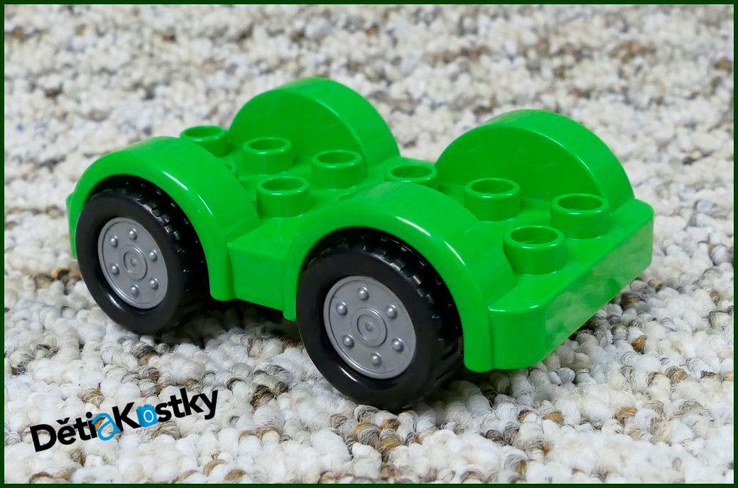 Lego® Duplo® Podvozek Autíčka 4x6 Zelený