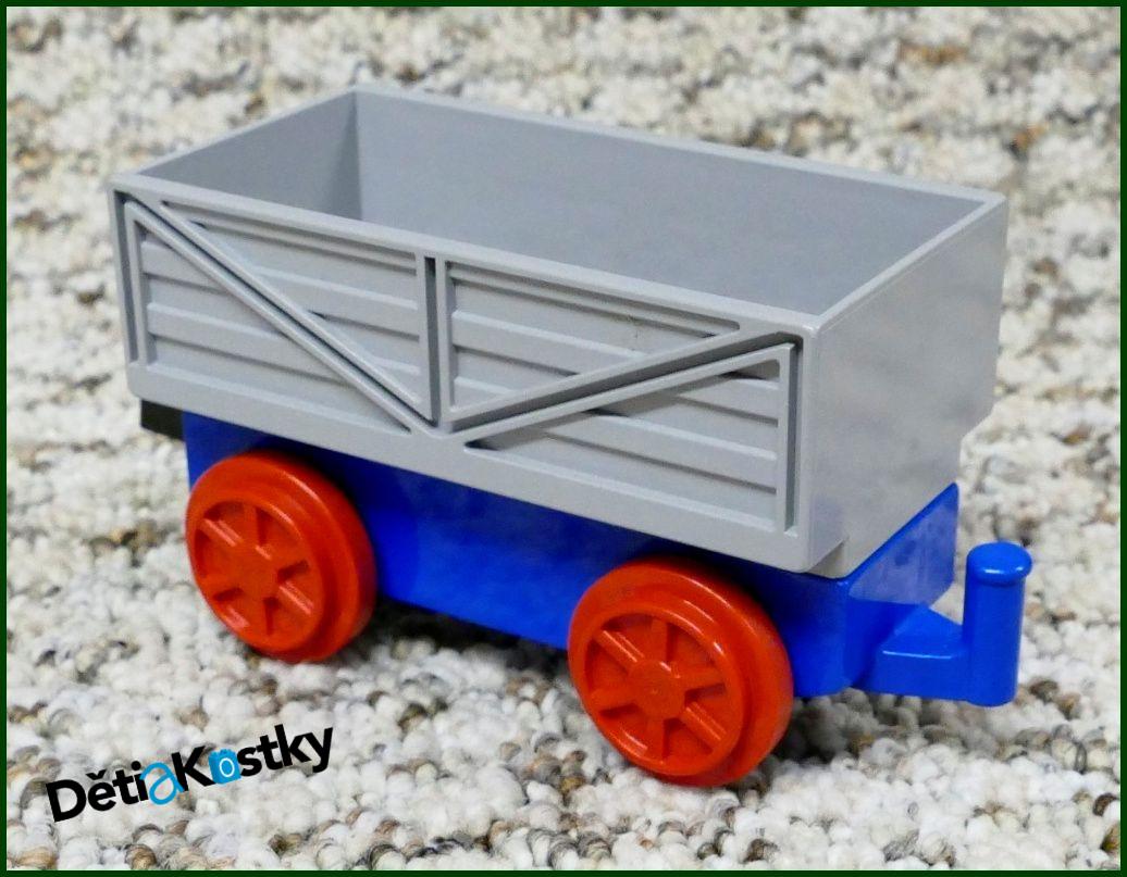 Lego® Duplo® Vagon Malý Modrý - Šedá Korba