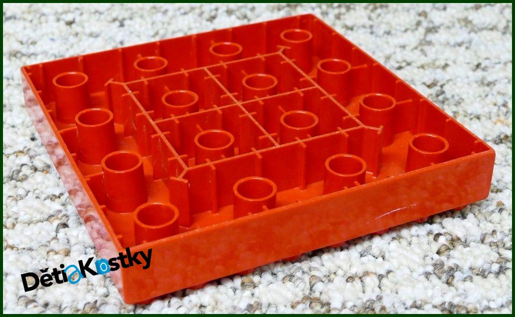 Lego® Duplo® Podložka/Deska 8x8 Červená Vysoká