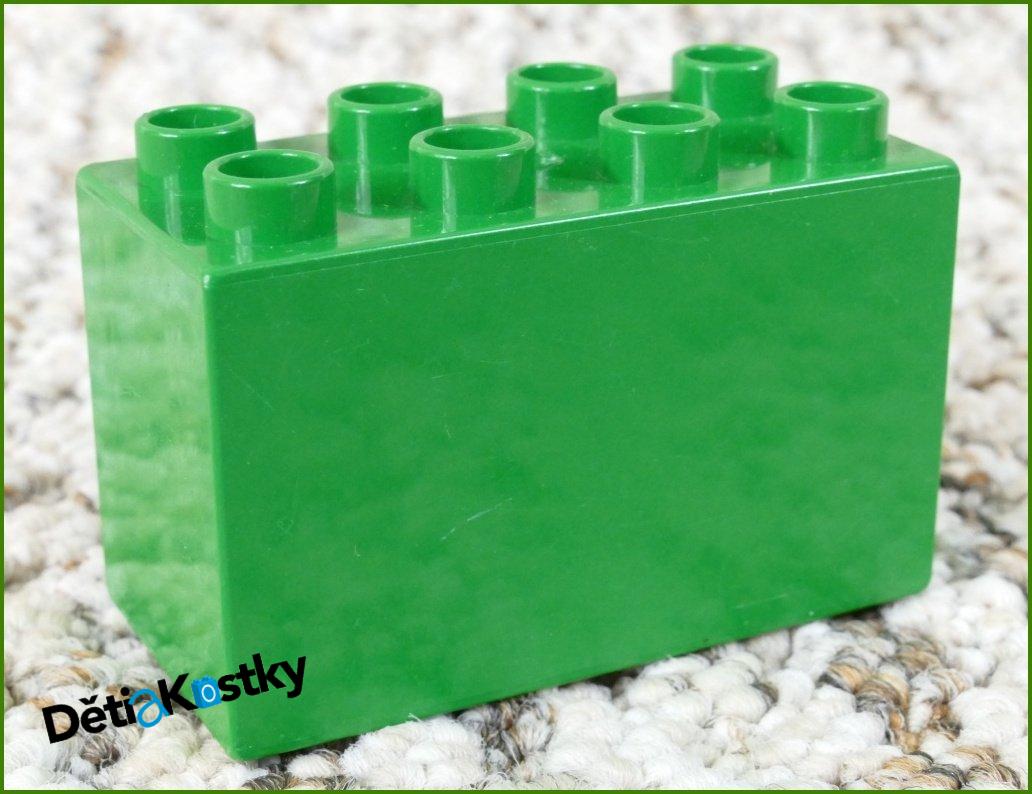 Lego® Duplo® Kostka 2x4x2 Zelená