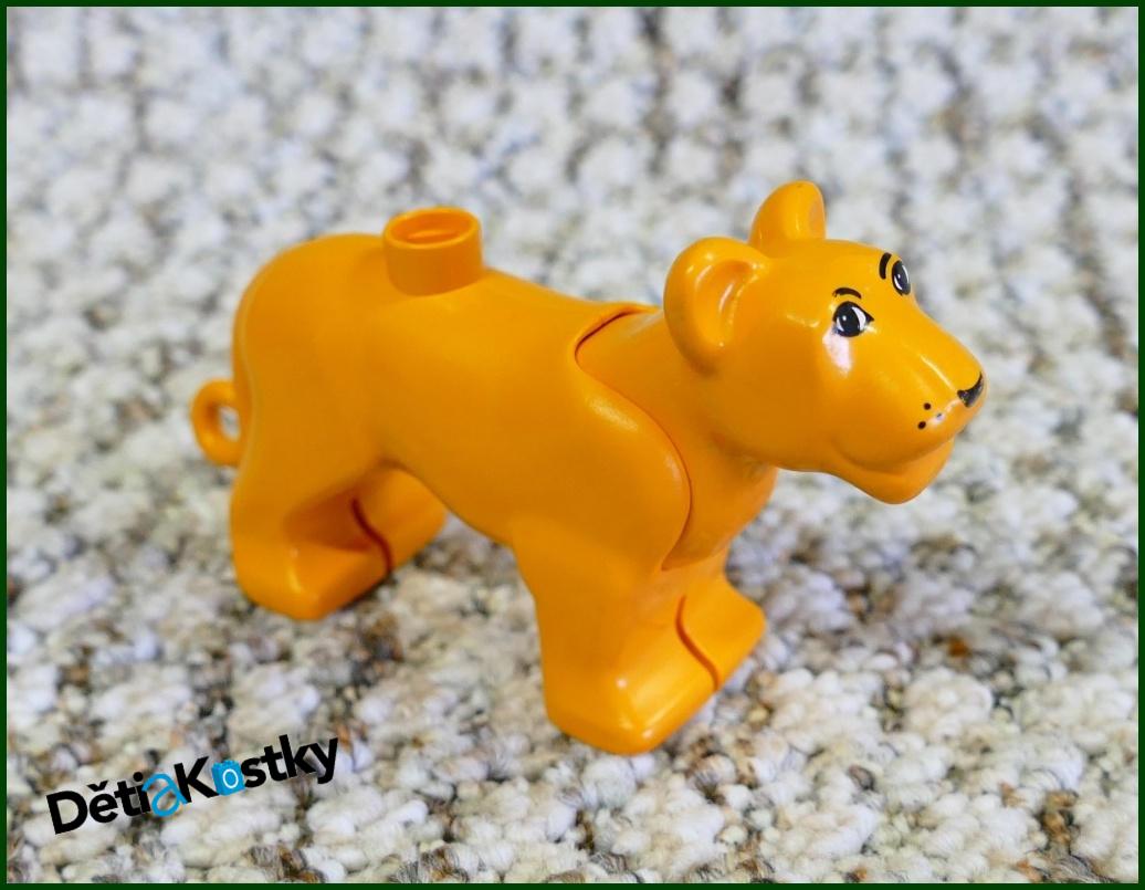 Lego® Duplo® Lvice Oranžová (Hnědá) - Starší Typ