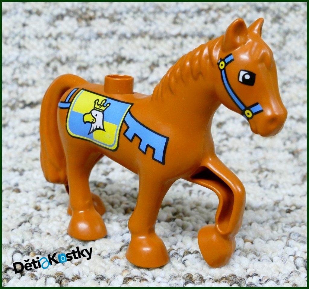 Lego® Duplo® Kůň Hnědý - Rytíři