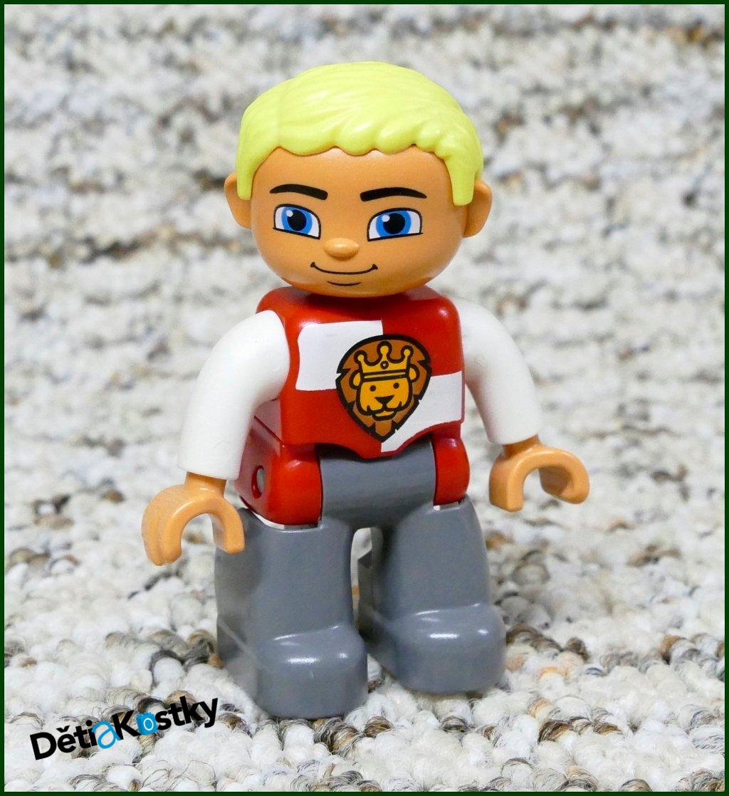 Lego® Duplo® Rytíř Blond - Novější Typ