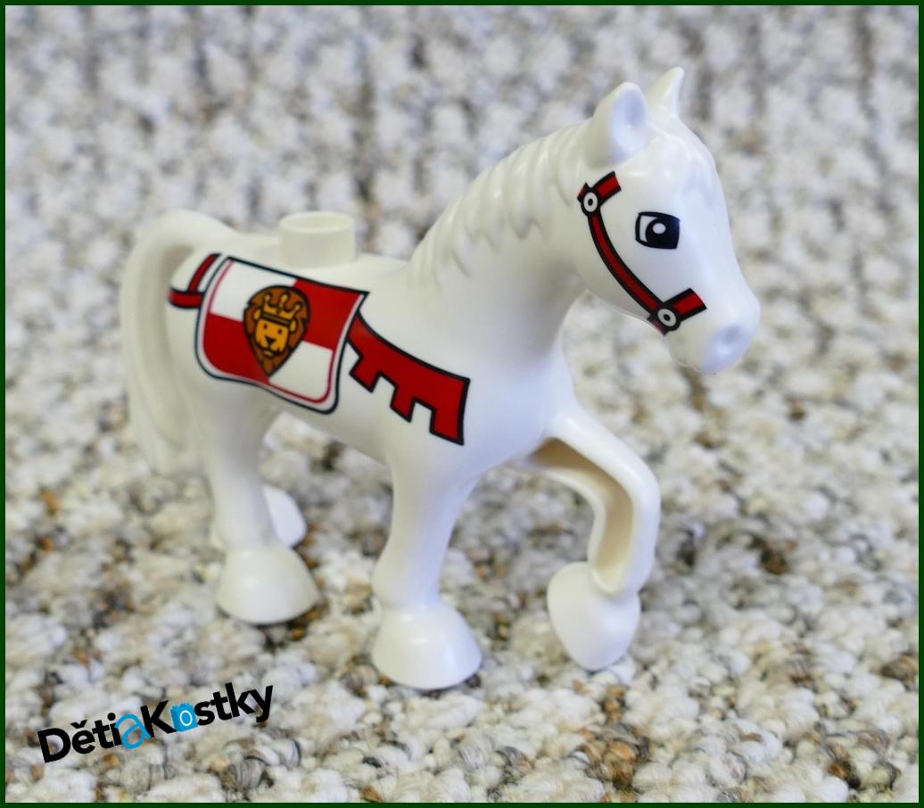 Lego® Duplo® Kůň Bílý - Rytíři