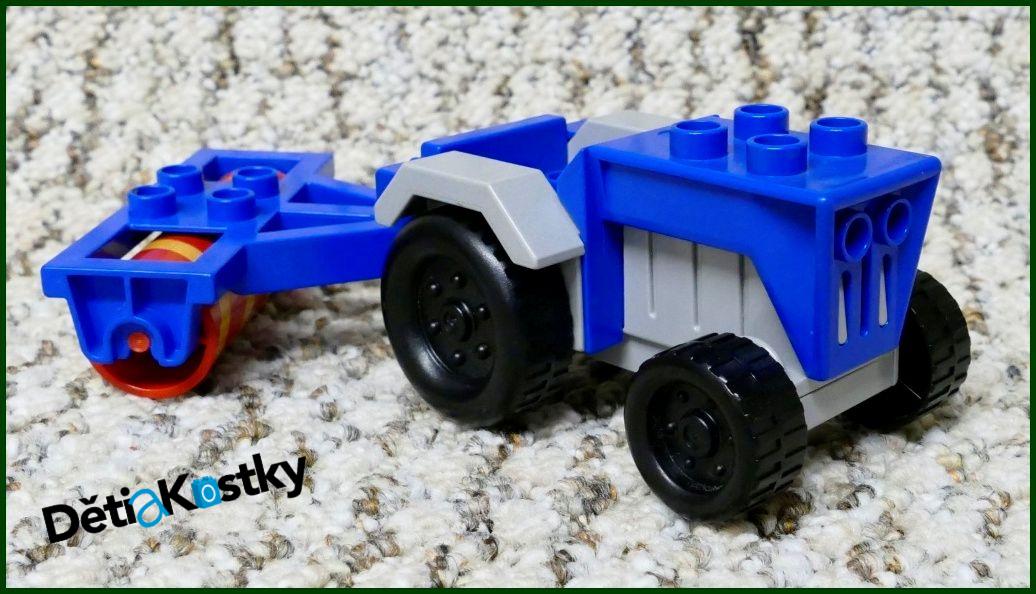 Lego® Duplo® Traktor s Válcem Modrý