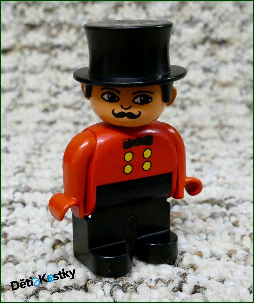 Lego® Duplo® Figurka Pán s Cylindrem starší typ
