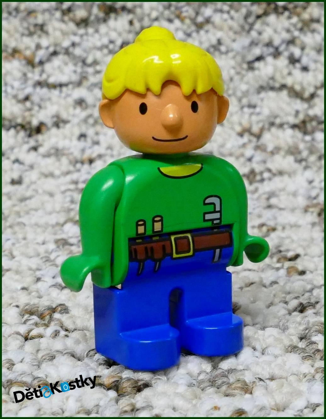 Lego® Duplo® Figurka Tina z Bořka Modro/Zelená