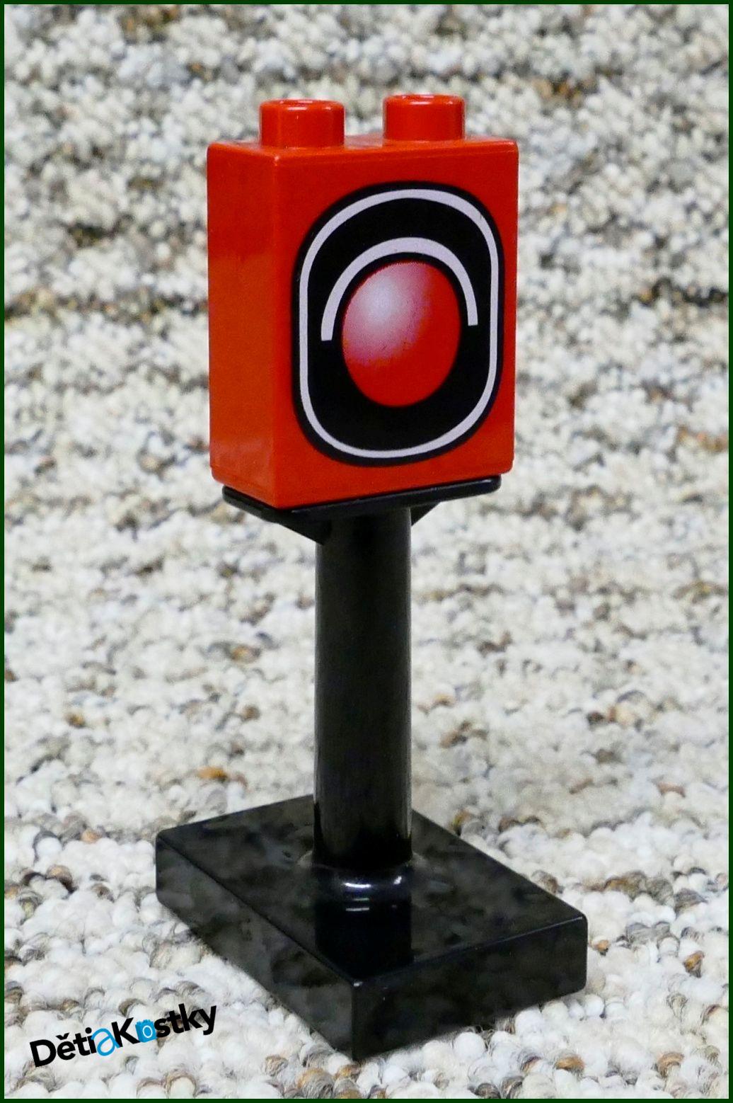 Lego® Duplo® Značka Červená Semafor (1)