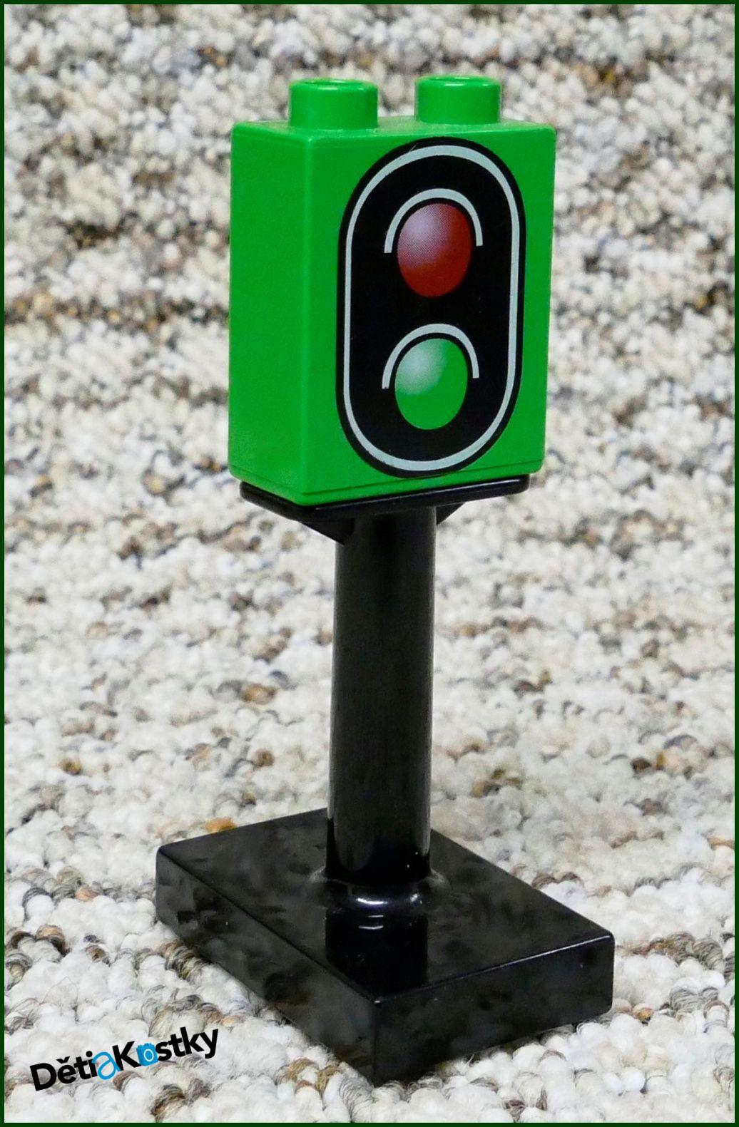Lego® Duplo® Značka Zelená Semafor (2)