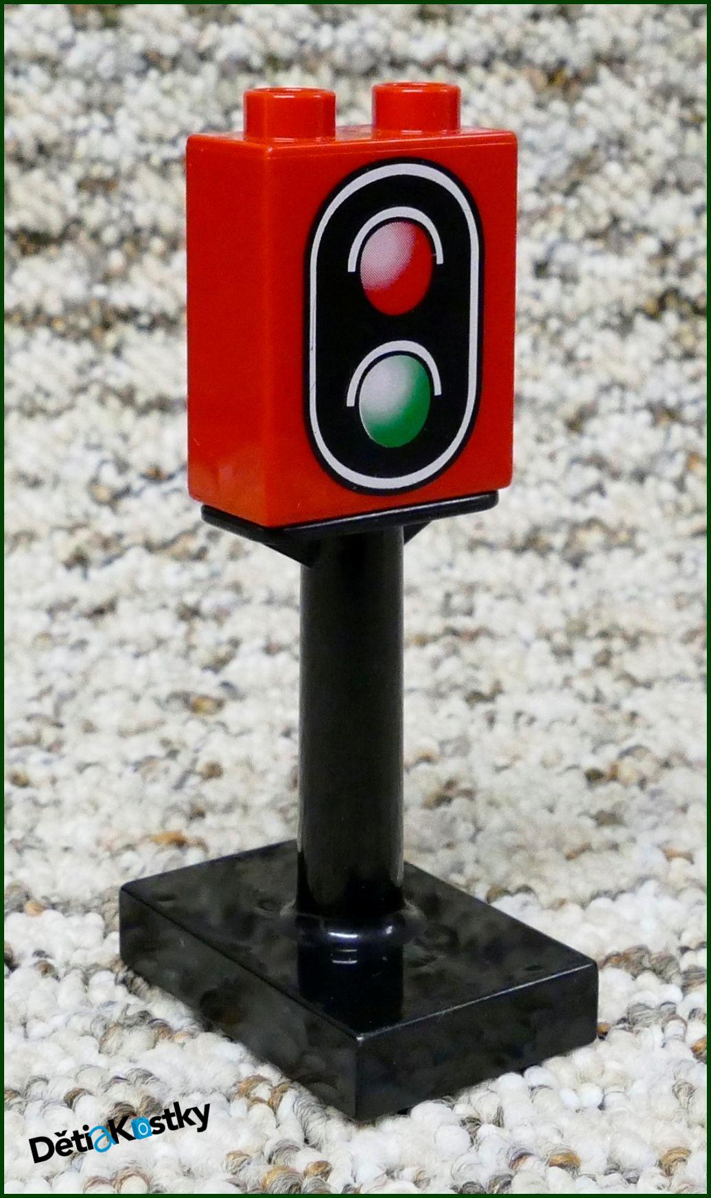 Lego® Duplo® Značka Červená Semafor (2)