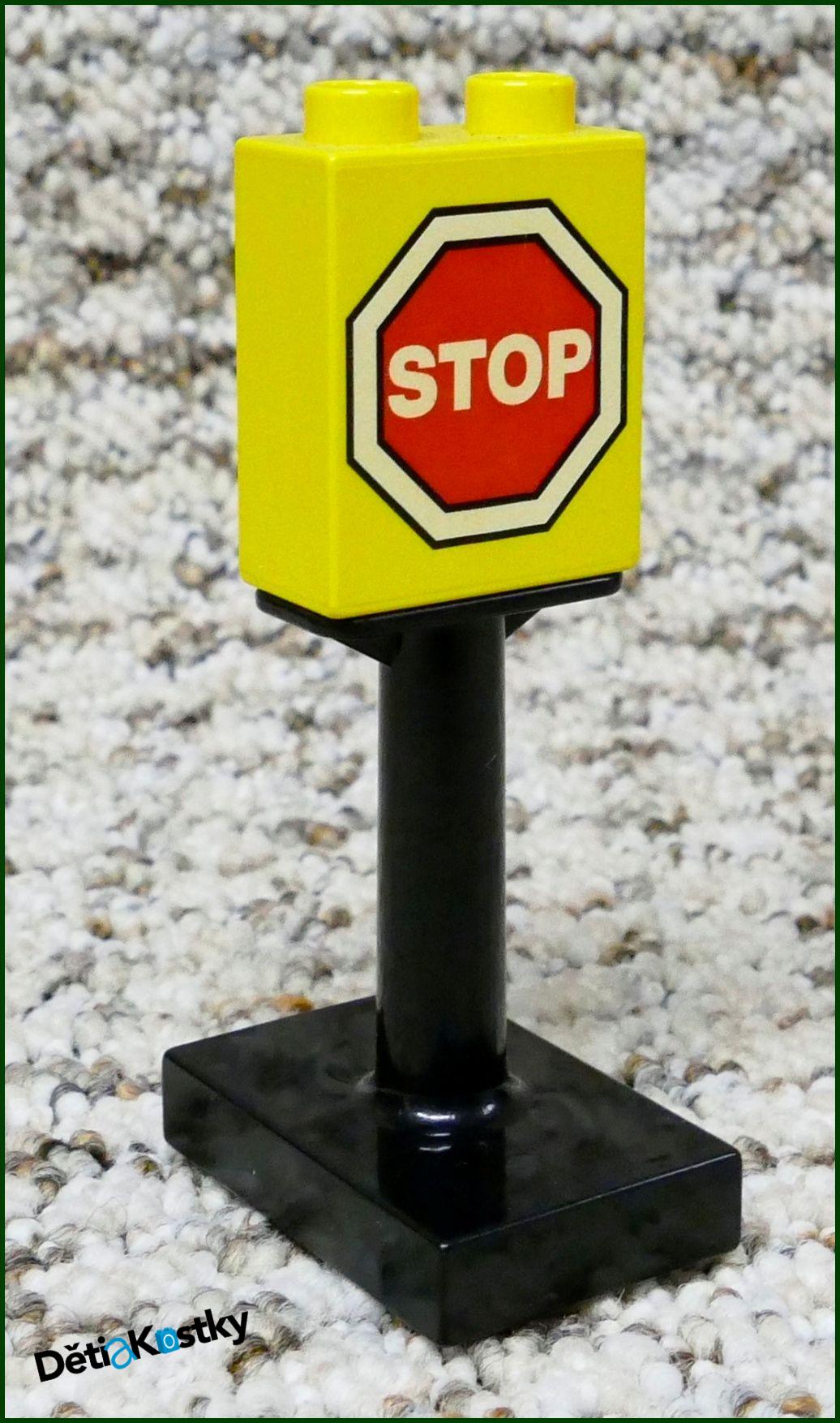 Lego® Duplo® Značka Žlutá Stop