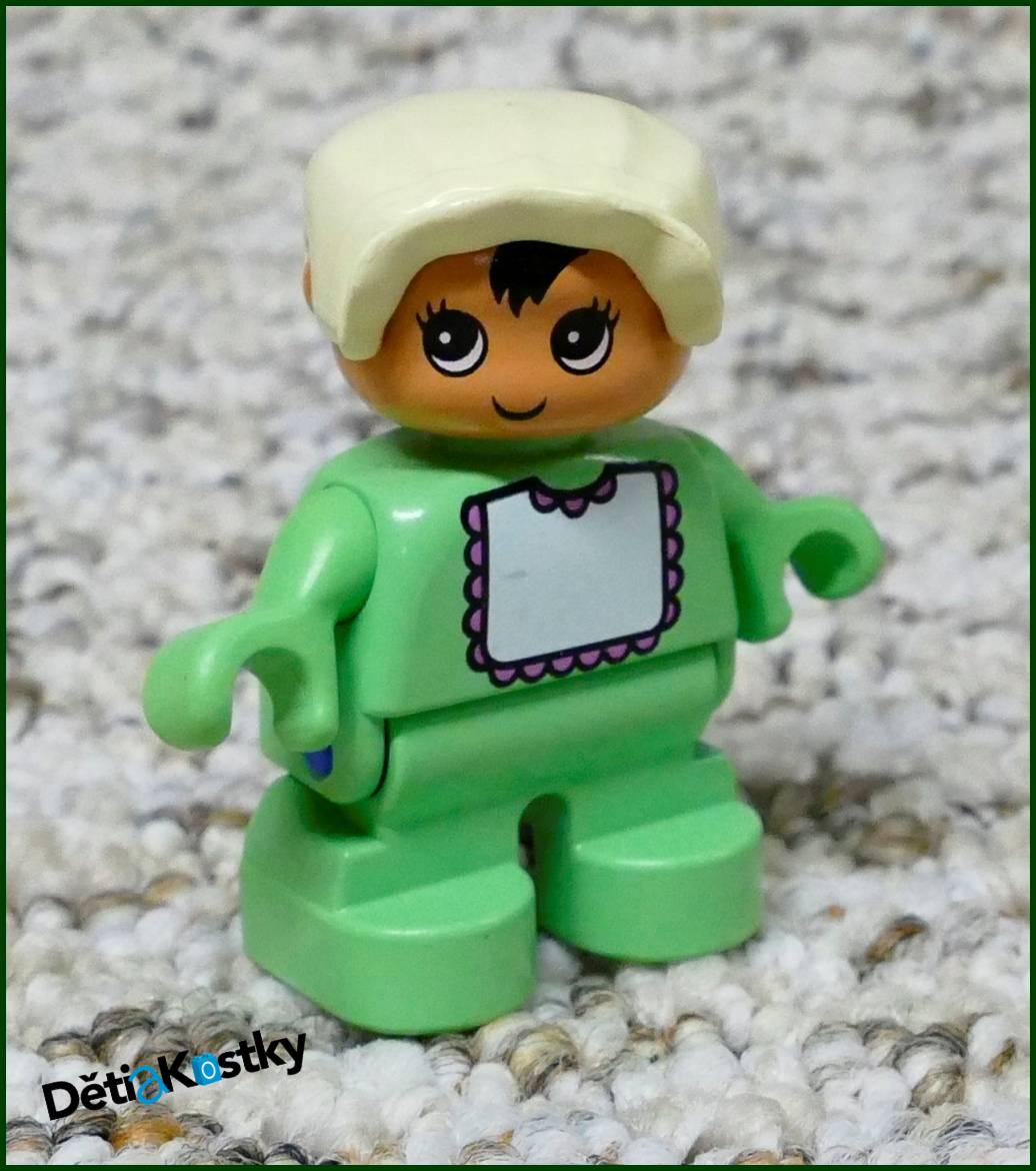 Lego® Duplo® Figurka Miminko Světle Zelené