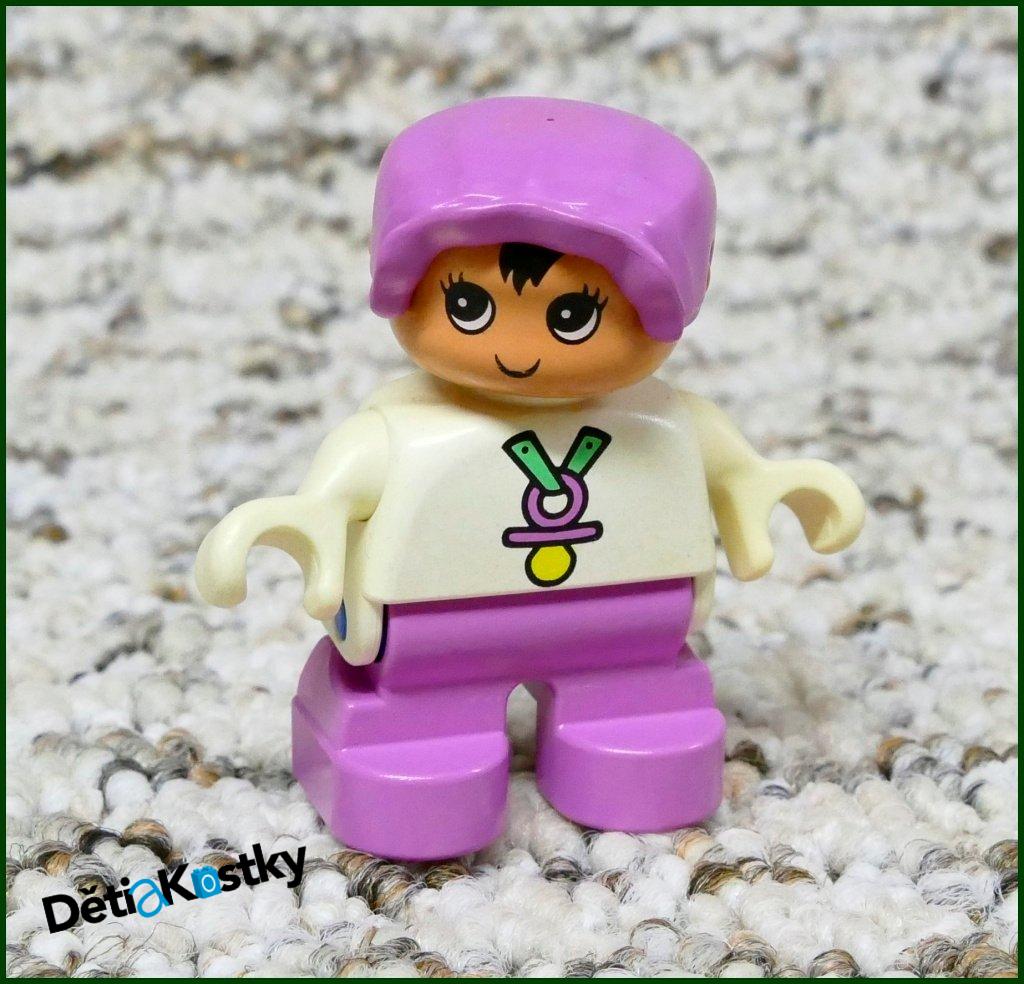 Lego® Duplo® Figurka Miminko Růžovo-Bílé
