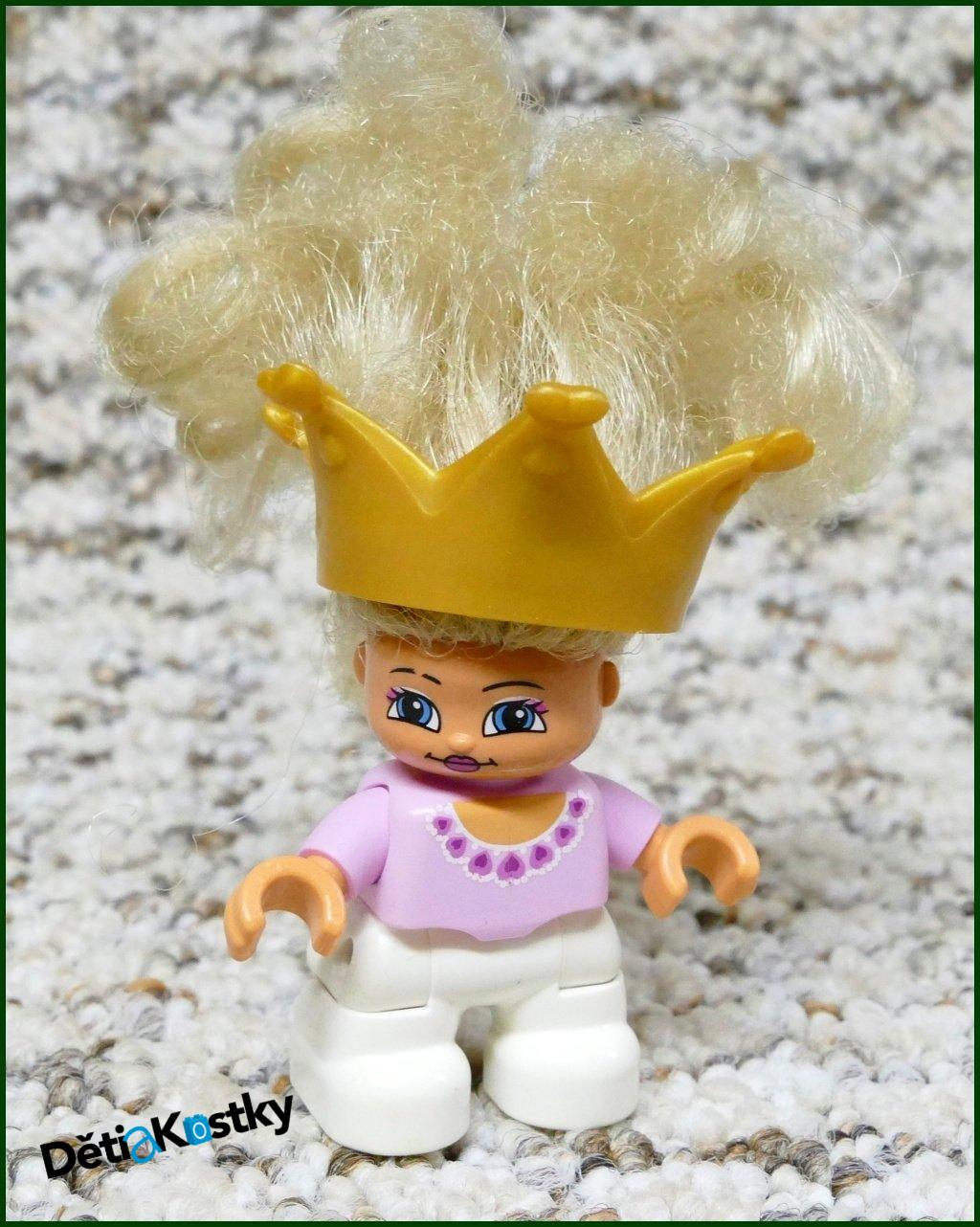 Lego® Duplo® Figurka Princezna Růžová s Korunou
