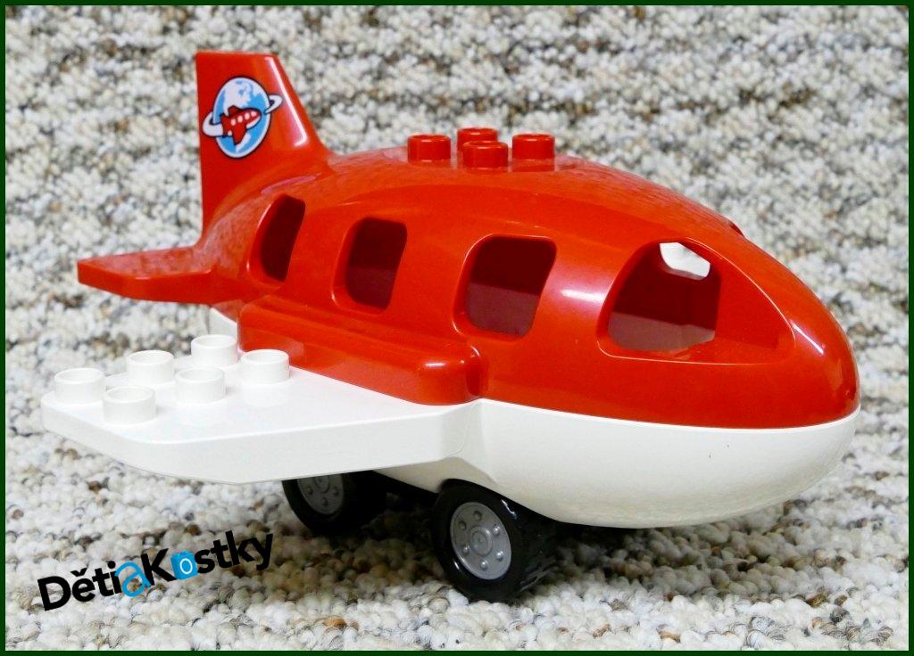 Lego® Duplo® Letadýlko Malé Dopravní Červené