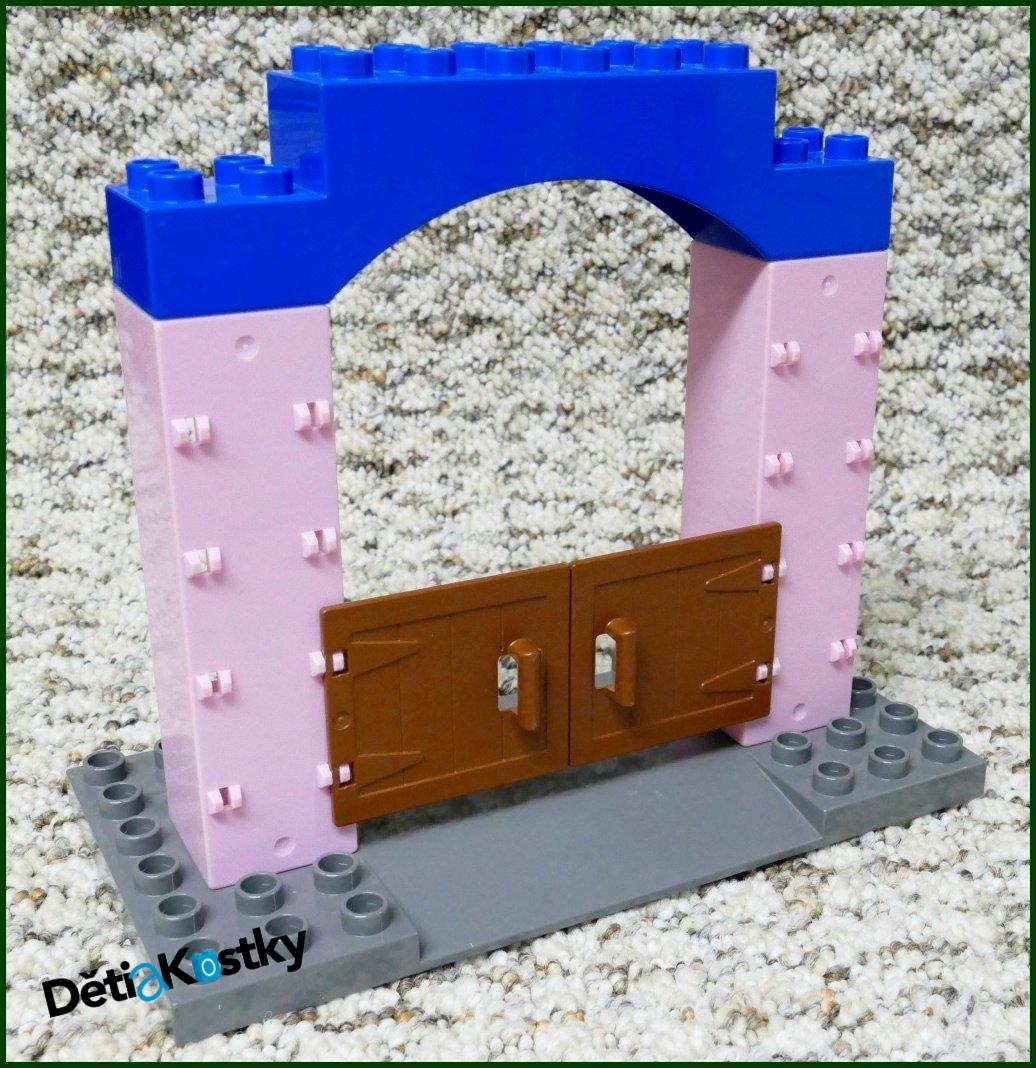 Lego® Duplo® Vrata Farmy (Světle Růžová - Hnědá)
