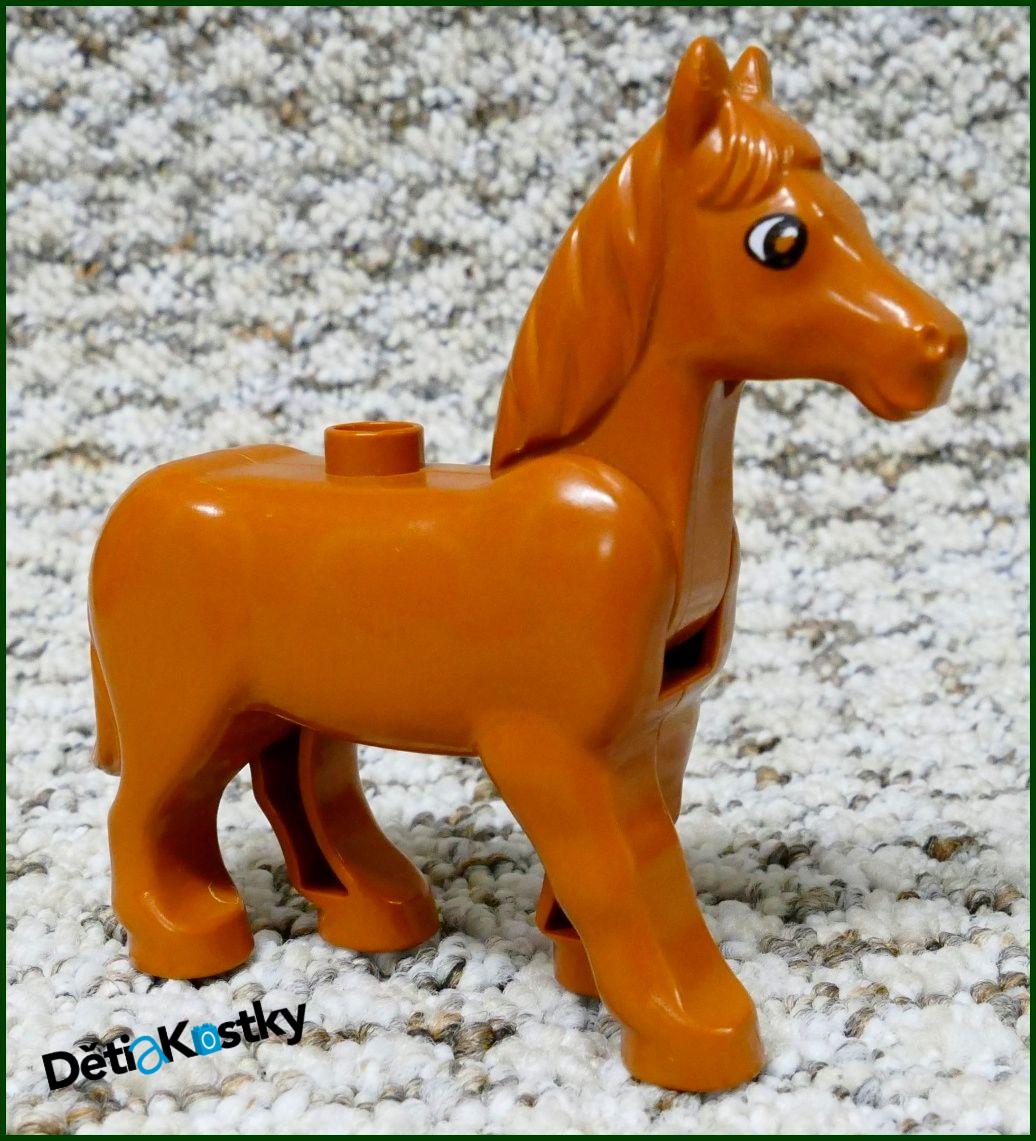 Lego® Duplo® Kůň Světle Hnědý - Starší Typ