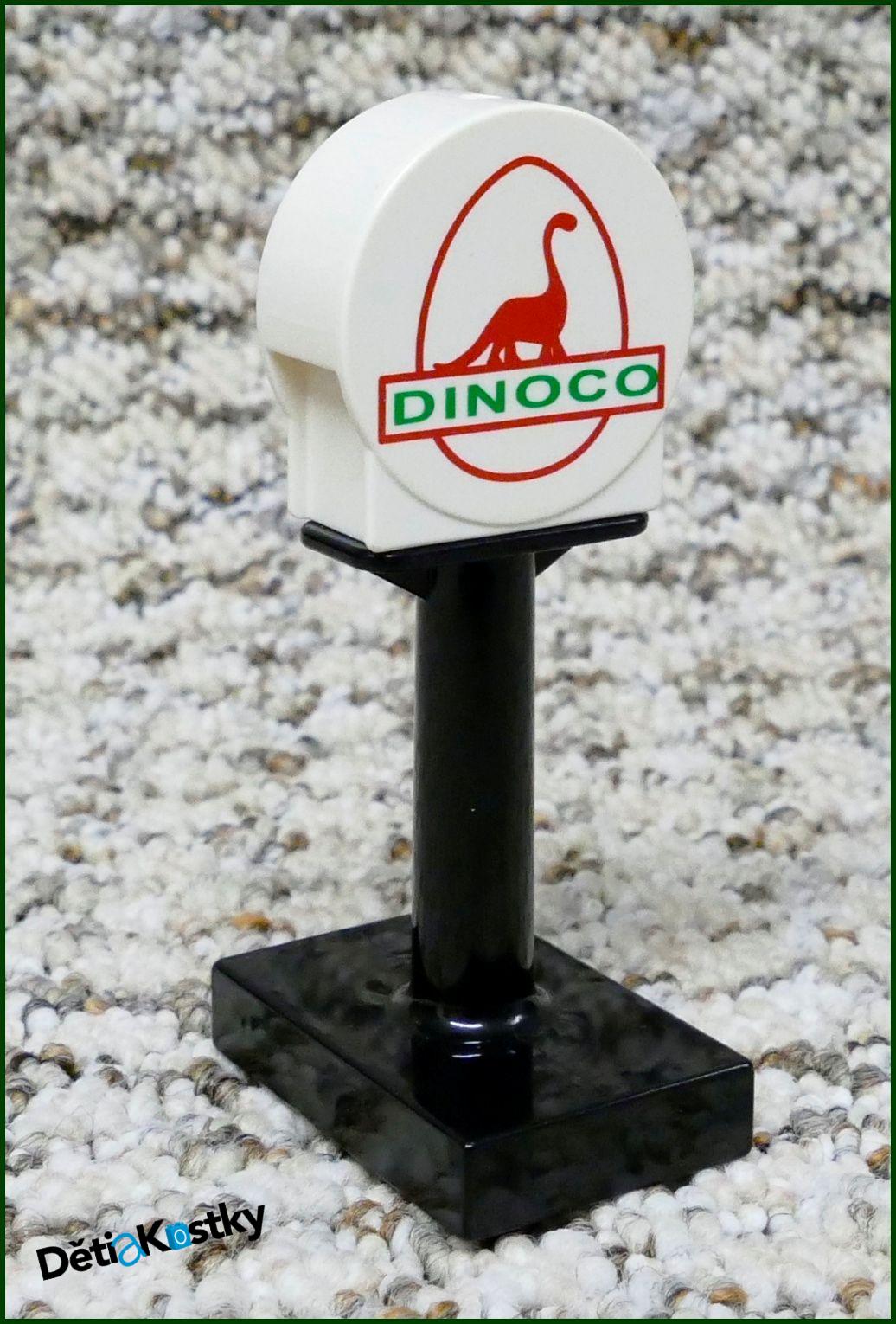 Lego® Duplo® Značka Bílá Kulatá - Dinoco
