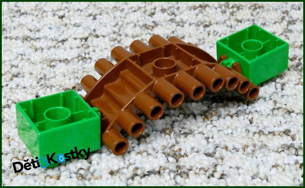 Lego® Duplo® Most z Klád Hnědý (Zelené Kostky)
