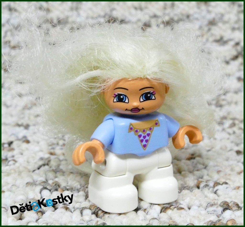 Lego® Duplo® Figurka Princezna s Vlasy Modrá