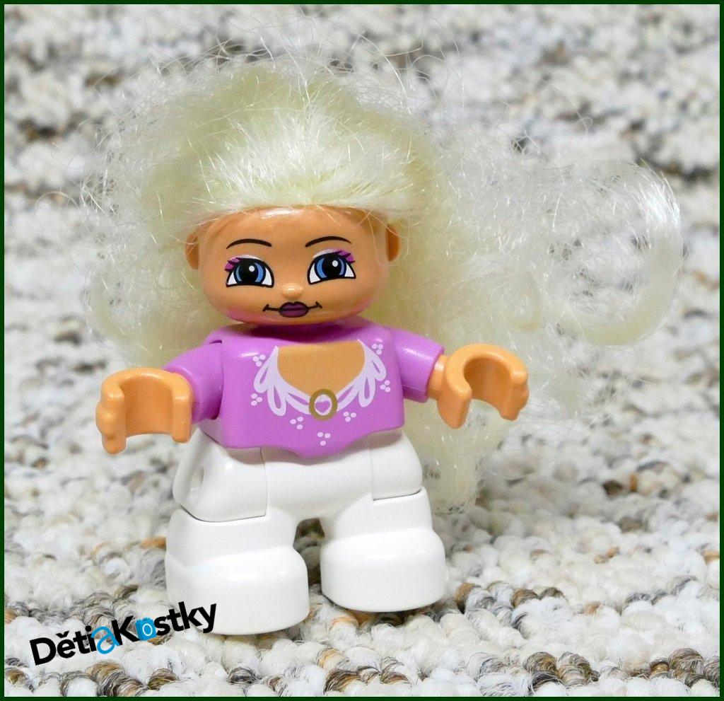 Lego® Duplo® Figurka Princezna s Vlasy Růžová