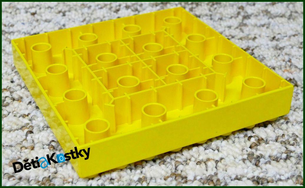 Lego® Duplo® Podložka/Deska 8x8 Žlutá Vysoká