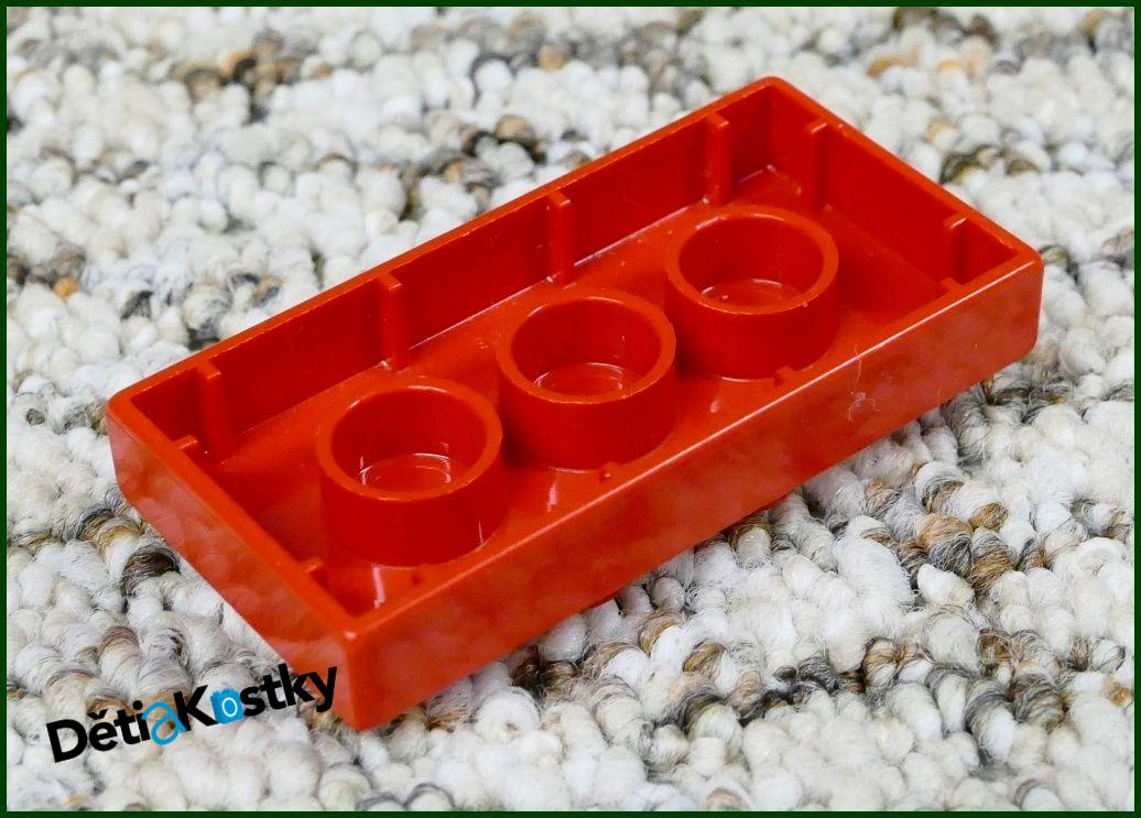 Lego® Duplo® Podložka/Destička 2x4 (4 Piny) Červená
