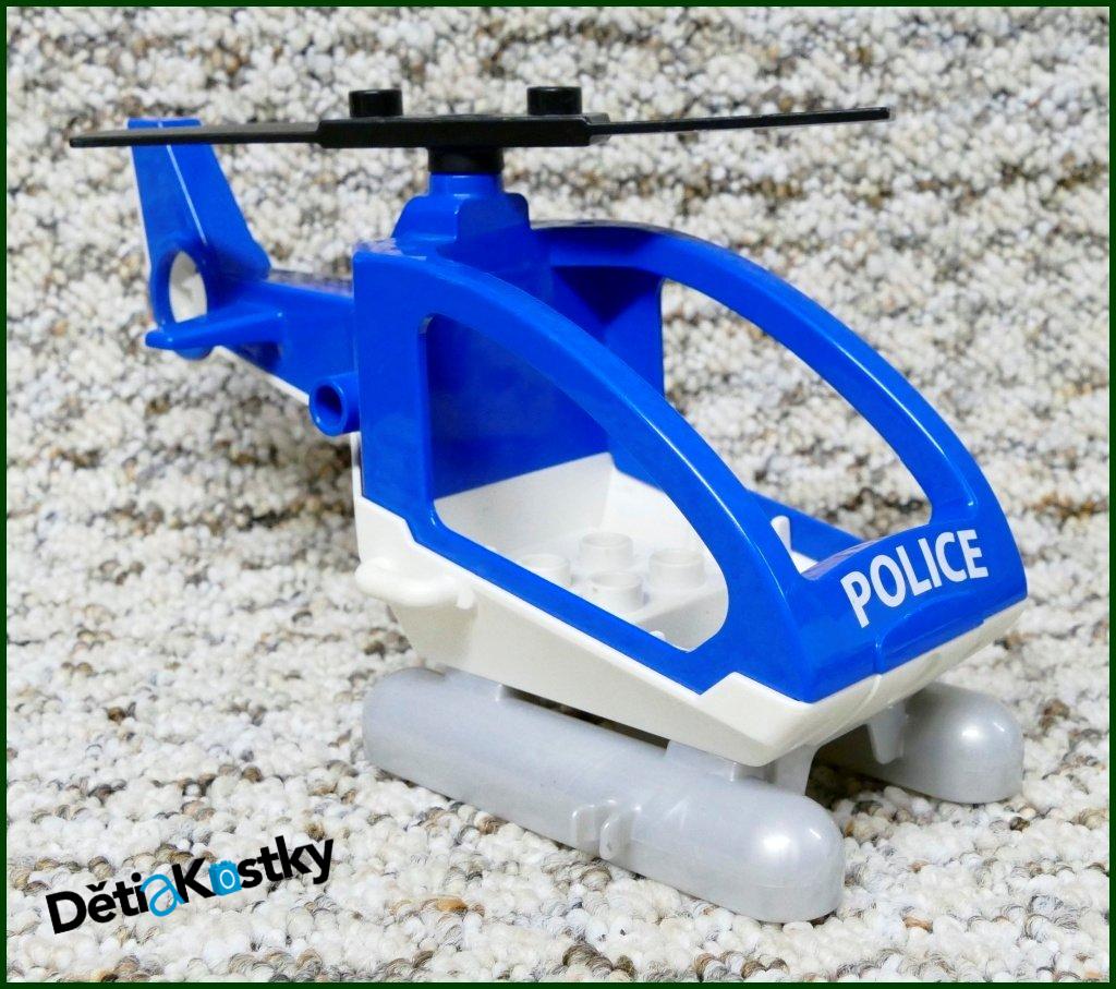 Lego® Duplo® Policejní Vrtulník Modrý