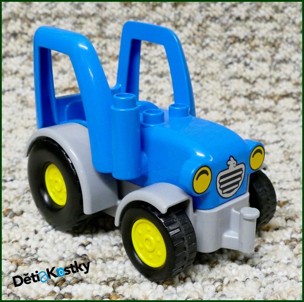 Lego® Duplo® Traktor Novější Modrý