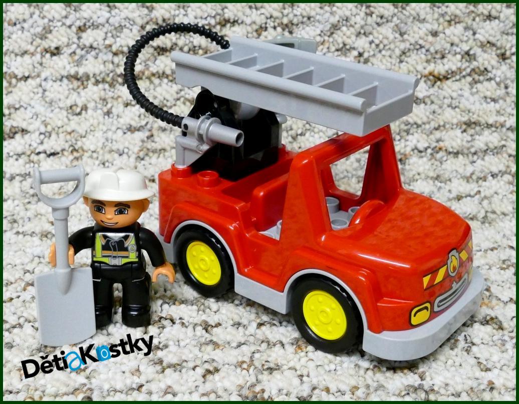 Lego® Duplo® Hasičské Auto se Žebříkem - Novější Typ