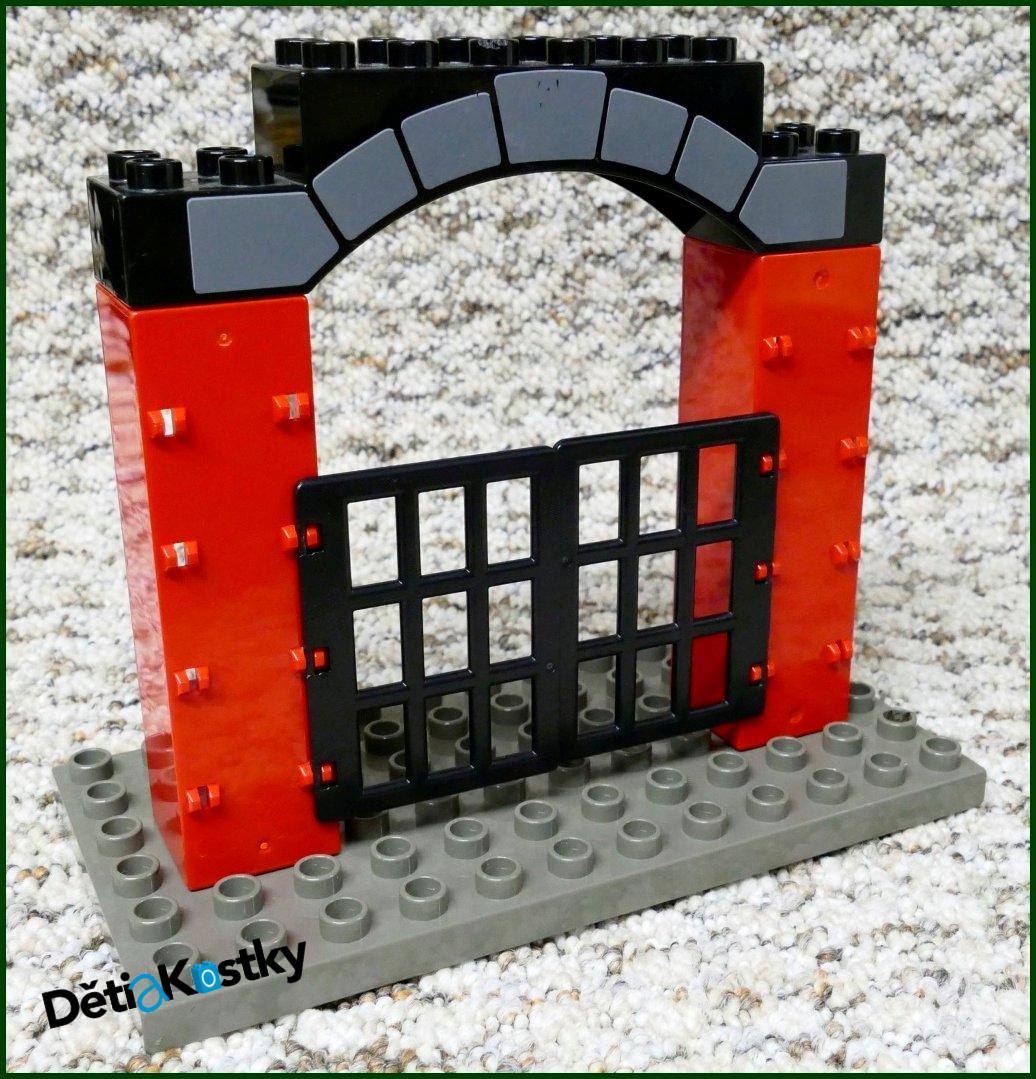 Lego® Duplo® Vrata - Černé Mříže