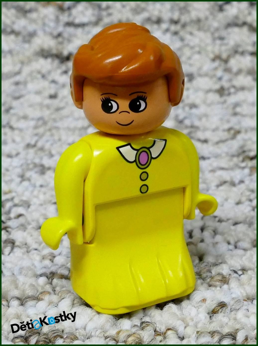 Lego® Duplo® Figurka Maminka ve Žlutém - "Šaty"
